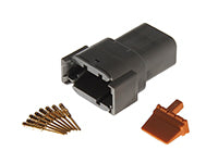 8 Pin DTM Connector Kit Male